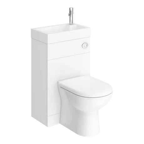 Alaska Combined Two-In-One Wash Basin & Toilet (500mm wide x 300mm) 5 Alaska Combined Two-In-One Wash Basin & Toilet (500mm wide x 300mm) - Image 3