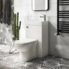 Alaska Combined Two-In-One Wash Basin & Toilet (500mm wide x 300mm) 1 Alaska Combined Two-In-One Wash Basin & Toilet (500mm wide x 300mm) -Cloakroom Suites Shop ALCOMBWC nw prod