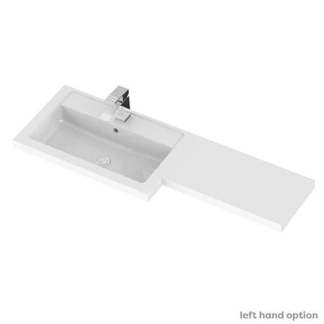 Apollo2 1100mm Gloss Grey Combination Furniture Pack (Excludes Pan + Cistern) 4 Apollo2 1100mm Gloss Grey Combination Furniture Pack (Excludes Pan + Cistern) - Image 2