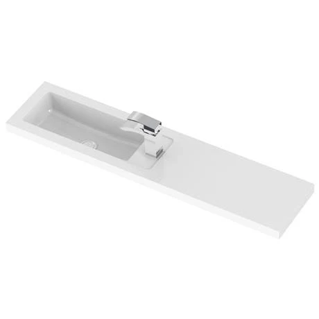 Apollo2 1100mm Gloss Grey Slimline Combination Furniture Pack (Excludes Pan + Cistern) 4 Apollo2 1100mm Gloss Grey Slimline Combination Furniture Pack (Excludes Pan + Cistern) - Image 2