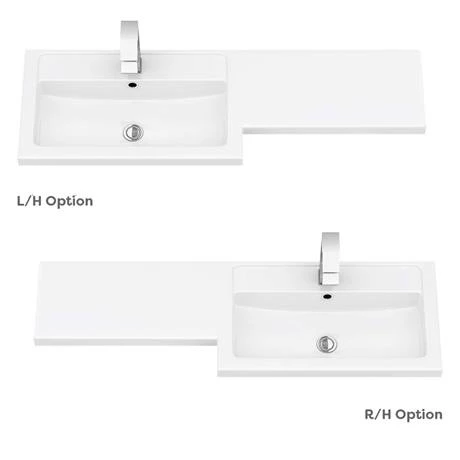 Arezzo 1100 Matt Blue Combination Furniture Pack (Brushed Brass Flush & Handles) 4 Arezzo 1100 Matt Blue Combination Furniture Pack (Brushed Brass Flush & Handles) - Image 2