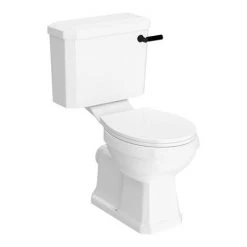 Arezzo Wall Hung Countertop Basin Unit with Toilet - Pink with Industrial Style Black Handle 12 Arezzo Wall Hung Countertop Basin Unit with Toilet - Pink with Industrial Style Black Handle -Cloakroom Suites Shop AZPK6CTBS d4 460