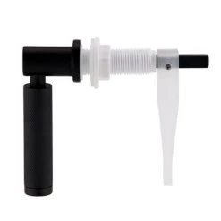 Arezzo Wall Hung Countertop Basin Unit with Toilet - Pink with Industrial Style Black Handle 13 Arezzo Wall Hung Countertop Basin Unit with Toilet - Pink with Industrial Style Black Handle -Cloakroom Suites Shop AZPK6CTBS d5 460