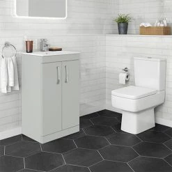 Brooklyn Grey Mist Small 4-Piece Suite