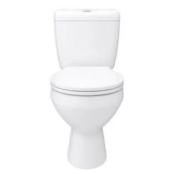 Melbourne Close Coupled Toilet incl. White Compact Cabinet + Basin Set -Cloakroom Suites Shop BAR5PC nvd3 460 1