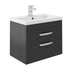 Brooklyn Black Cloakroom Suite (Wall Hung Vanity + Toilet) 9 Brooklyn Black Cloakroom Suite (Wall Hung Vanity + Toilet) -Cloakroom Suites Shop BHB5CS d1 460