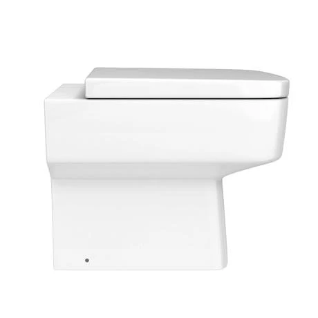 Brooklyn White Gloss Combined Two-In-One Wash Basin, Toilet & Flush Plate (500mm wide x 300mm) 8 Brooklyn White Gloss Combined Two-In-One Wash Basin, Toilet & Flush Plate (500mm wide x 300mm) - Image 6