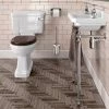 Burlington Cloakroom Slimline Toilet + Edwardian Basin inc. Wash Stand 2 Burlington Cloakroom Slimline Toilet + Edwardian Basin inc. Wash Stand -Cloakroom Suites Shop BUR CLK SET n p