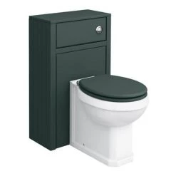 Chatsworth Traditional Green Sink Vanity Unit + Toilet Package -Cloakroom Suites Shop C560WCGRN d3 460