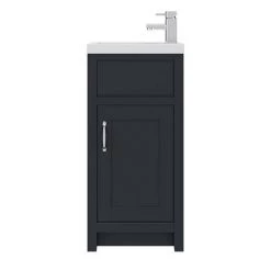 Chatsworth Traditional Cloakroom Vanity Unit Suite - Graphite 13 Chatsworth Traditional Cloakroom Vanity Unit Suite - Graphite -Cloakroom Suites Shop C900BLK n d5 460