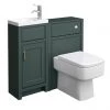 Chatsworth Traditional Cloakroom Vanity Unit Suite - Green 2 Chatsworth Traditional Cloakroom Vanity Unit Suite - Green -Cloakroom Suites Shop C900GRN p