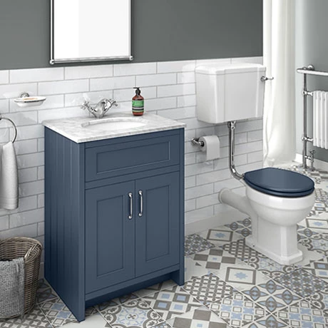 Chatsworth Blue White Marble 4-Piece Low Level Bathroom Suite 3 Chatsworth Blue White Marble 4-Piece Low Level Bathroom Suite