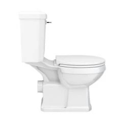 Carlton Traditional Cloakroom Suite - Close Couple Toilet & Wall Hung Basin 11 Carlton Traditional Cloakroom Suite - Close Couple Toilet & Wall Hung Basin -Cloakroom Suites Shop CCTCS n d3 460