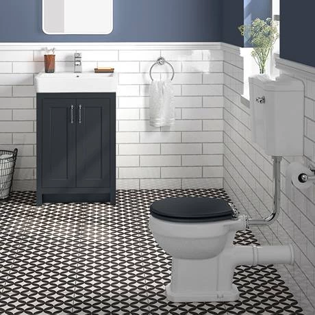 Chatsworth Graphite Bathroom Suite incl. 1700 x 700 Bath with Panels 8 Chatsworth Graphite Bathroom Suite incl. 1700 x 700 Bath with Panels - Image 6