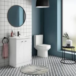 Cruze Modern Bathroom Suite -Cloakroom Suites Shop CRZ1BS d3 460