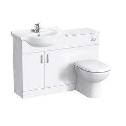 Cove 1150mm Vanity Unit Suite + Single Ended Bath 11 Cove 1150mm Vanity Unit Suite + Single Ended Bath -Cloakroom Suites Shop CV1150B n d1 460