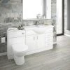 Cove 1520mm Vanity Unit Bathroom Suite (High Gloss White - Depth 330mm) 1 Cove 1520mm Vanity Unit Bathroom Suite (High Gloss White - Depth 330mm) -Cloakroom Suites Shop CV1520BS np