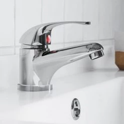 Cove 950mm Cloakroom Vanity Unit Suite + Basin Mixer (Gloss White - Depth 300mm) 10 Cove 950mm Cloakroom Vanity Unit Suite + Basin Mixer (Gloss White - Depth 300mm) -Cloakroom Suites Shop CV450WCDTY305 d4 460