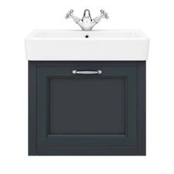 Chatsworth Wall Hung Graphite Vanity with Chrome Handle & Low Level Toilet 9 Chatsworth Wall Hung Graphite Vanity with Chrome Handle & Low Level Toilet -Cloakroom Suites Shop CWH560BLKCLL d1 460