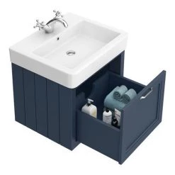 Chatsworth Wall Hung Blue Vanity with Chrome Handle & Low Level Toilet 10 Chatsworth Wall Hung Blue Vanity with Chrome Handle & Low Level Toilet -Cloakroom Suites Shop CWH560BLUCLL d2 460