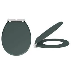 Chatsworth Wall Hung Green Vanity with Matt Black Handle & Low Level Toilet 11 Chatsworth Wall Hung Green Vanity with Matt Black Handle & Low Level Toilet -Cloakroom Suites Shop CWH560GRNMBLL d4 460