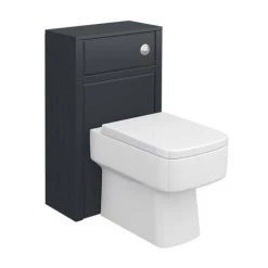 Chatsworth White Marble 810mm Traditional Graphite Vanity Unit + Toilet Package 11 Chatsworth White Marble 810mm Traditional Graphite Vanity Unit + Toilet Package -Cloakroom Suites Shop CWM810WCBLK nd3 460