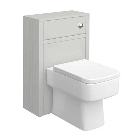 Chatsworth White Marble 810mm Traditional Grey Vanity Unit + Toilet Package 4 Chatsworth White Marble 810mm Traditional Grey Vanity Unit + Toilet Package - Image 2