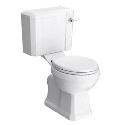 Chatsworth White Cloakroom Suite (Wall Hung Vanity Unit + Close Coupled Toilet) 9 Chatsworth White Cloakroom Suite (Wall Hung Vanity Unit + Close Coupled Toilet) -Cloakroom Suites Shop CWWHS d3 460