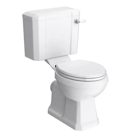Chatsworth White Cloakroom Suite (Wall Hung Vanity Unit + Close Coupled Toilet) 5 Chatsworth White Cloakroom Suite (Wall Hung Vanity Unit + Close Coupled Toilet) - Image 3