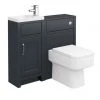 Chatsworth Traditional Cloakroom Vanity Unit Suite - Graphite 2 Chatsworth Traditional Cloakroom Vanity Unit Suite - Graphite -Cloakroom Suites Shop Chatsworth Traditional Graphite Cloakroom Suite nw p
