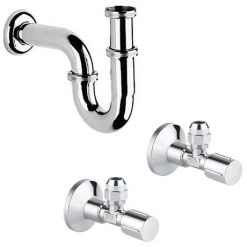 Grohe Solido Euro/Arena COMPLETE Wall Hung Suite (600mm Basin + Cosmo Smart Tap) 10 Grohe Solido Euro/Arena COMPLETE Wall Hung Suite (600mm Basin + Cosmo Smart Tap) -Cloakroom Suites Shop EURWHPAK1 D4 460