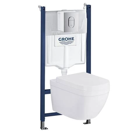 Grohe Solido Euro/Arena Wall Hung Bathroom Suite 4 Grohe Solido Euro/Arena Wall Hung Bathroom Suite - Image 2