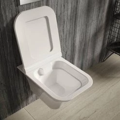Hudson Reed Grace 1TH Wall Hung Suite (Rimless Toilet, Concealed Cistern + Basin) 10 Hudson Reed Grace 1TH Wall Hung Suite (Rimless Toilet, Concealed Cistern + Basin) -Cloakroom Suites Shop HR GR d2 460