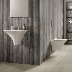 Hudson Reed Grace 1TH Wall Hung Suite (Rimless Toilet, Concealed Cistern + Basin)