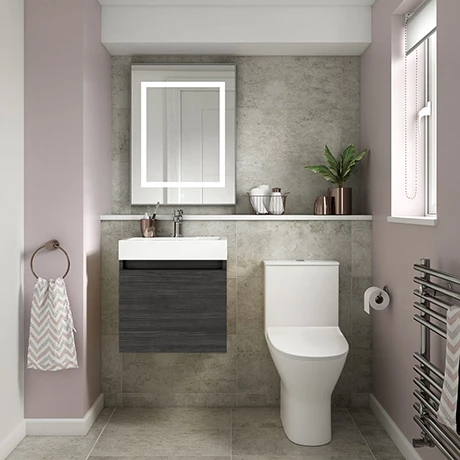 Milan Juno Black Cloakroom Suite 3 Milan Juno Black Cloakroom Suite