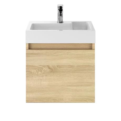 Milan Juno Natural Oak Cloakroom Suite 5 Milan Juno Natural Oak Cloakroom Suite - Image 3