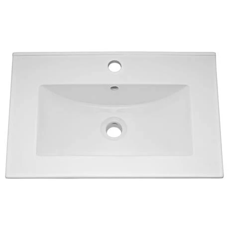 Keswick Blue Wall Hung 2-Drawer Vanity Unit + Toilet Package 5 Keswick Blue Wall Hung 2-Drawer Vanity Unit + Toilet Package - Image 3