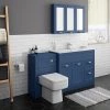 Keswick Blue 1015mm Sink Vanity Unit + Toilet Package 1 Keswick Blue 1015mm Sink Vanity Unit + Toilet Package -Cloakroom Suites Shop KES BLU PK6 p