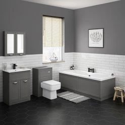 Keswick Grey Bathroom Suite