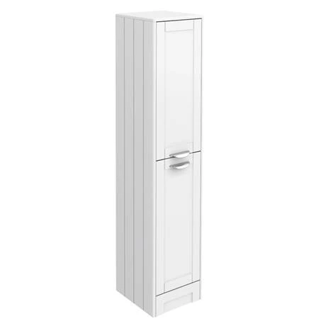 Keswick White Sink Vanity Unit, Storage Unit, Tall Boy + Toilet Package 8 Keswick White Sink Vanity Unit, Storage Unit, Tall Boy + Toilet Package - Image 6