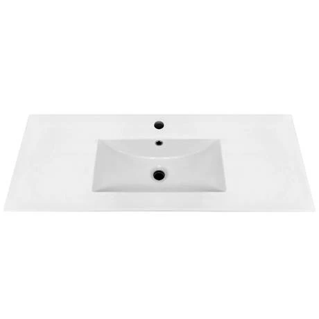 Keswick White 1015mm Sink Vanity Unit, Tall Boy + Toilet Package 5 Keswick White 1015mm Sink Vanity Unit, Tall Boy + Toilet Package - Image 3