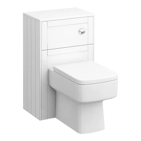 Keswick White 1015mm Sink Vanity Unit, Tall Boy + Toilet Package 6 Keswick White 1015mm Sink Vanity Unit, Tall Boy + Toilet Package - Image 4