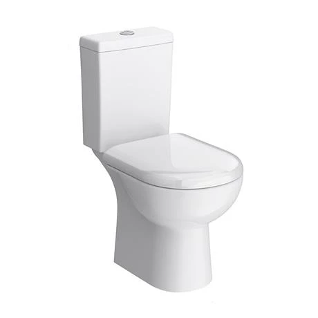 Milan Minimalist Compact Floor Standing Vanity Unit + Knedlington Close Coupled Toilet 6 Milan Minimalist Compact Floor Standing Vanity Unit + Knedlington Close Coupled Toilet - Image 4