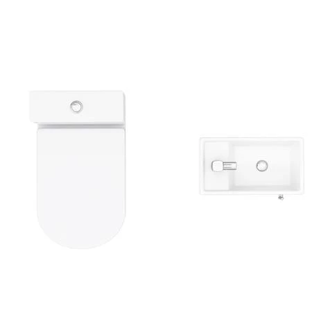 Milan Minimalist Floor Standing Cloakroom Suite 8 Milan Minimalist Floor Standing Cloakroom Suite - Image 6