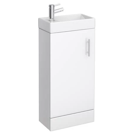 Milan Minimalist Floor Standing Cloakroom Suite 5 Milan Minimalist Floor Standing Cloakroom Suite - Image 3