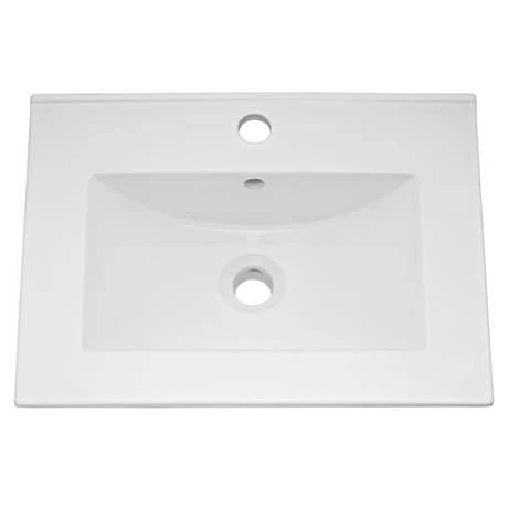 Toreno Cloakroom Suite inc. Modern Toilet (White Gloss) 8 Toreno Cloakroom Suite inc. Modern Toilet (White Gloss) - Image 6