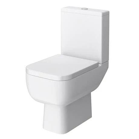 Minimalist Compact Wall Hung Vanity Unit + Series 600 Close Coupled Toilet 5 Minimalist Compact Wall Hung Vanity Unit + Series 600 Close Coupled Toilet - Image 3