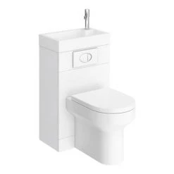 Metro Combined Two-In-One Wash Basin & Toilet (500mm wide x 300mm) 13 Metro Combined Two-In-One Wash Basin & Toilet (500mm wide x 300mm) -Cloakroom Suites Shop METCOMBWC d5 460