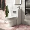 Metro Combined Two-In-One Wash Basin & Toilet (500mm wide x 300mm) 2 Metro Combined Two-In-One Wash Basin & Toilet (500mm wide x 300mm) -Cloakroom Suites Shop METCOMBWC nw p