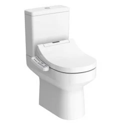 Metro Smart Bidet Toilet with Wall Hung Basin Suite 12 Metro Smart Bidet Toilet with Wall Hung Basin Suite -Cloakroom Suites Shop METSMWCS d4 460